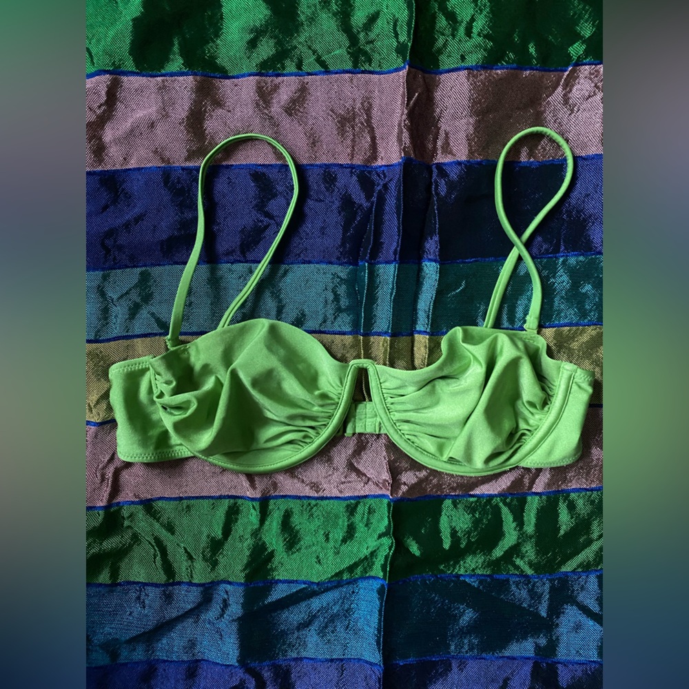 Mango Green Bikini Top